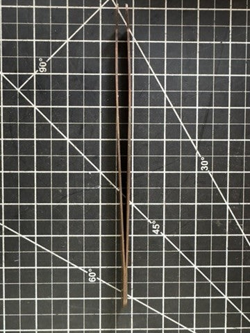 Vintage 9” Copper Pickling Tongs – Curved Tip Jewelry Tweezer Tool