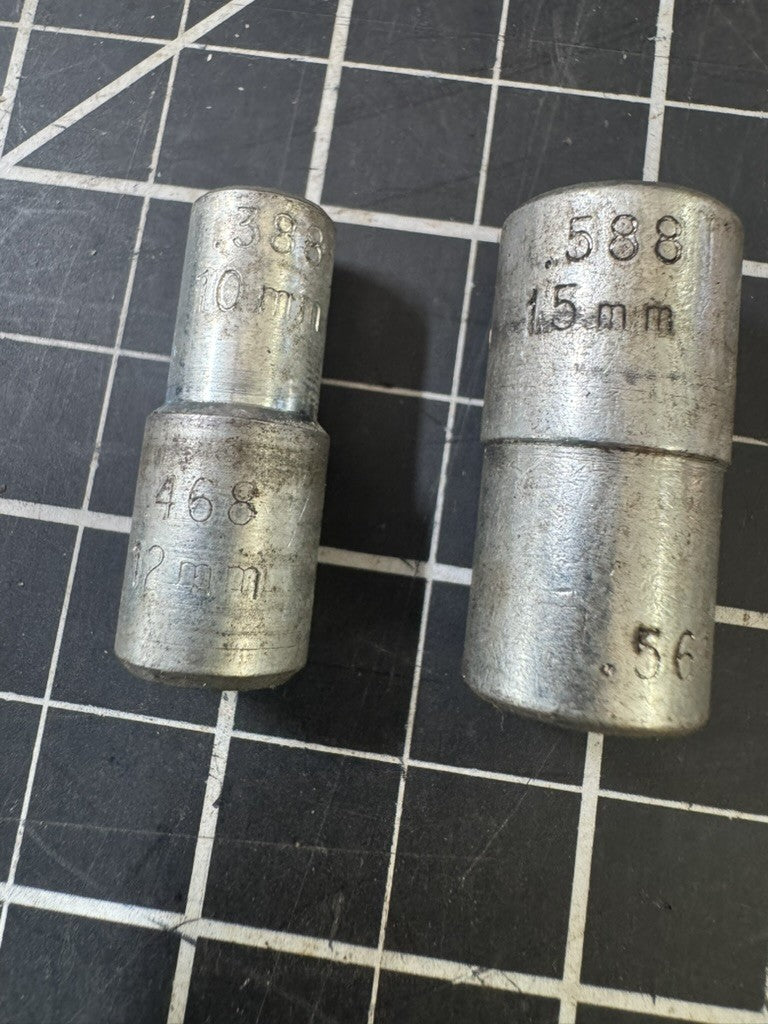 Vintage CTA Clutch Aligning Set (SAE & Metric) – 4 Dual Adaptors – Made in USA