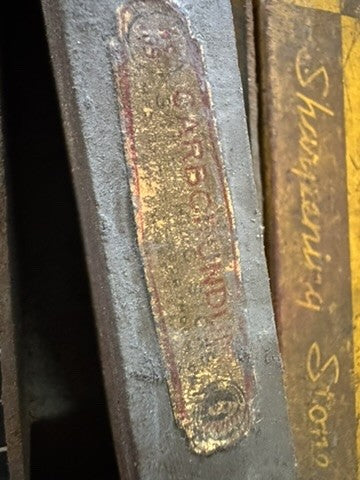 Vintage Carborundum Sharpening Wet Stone – Niagara Falls, NY USA – No. 09