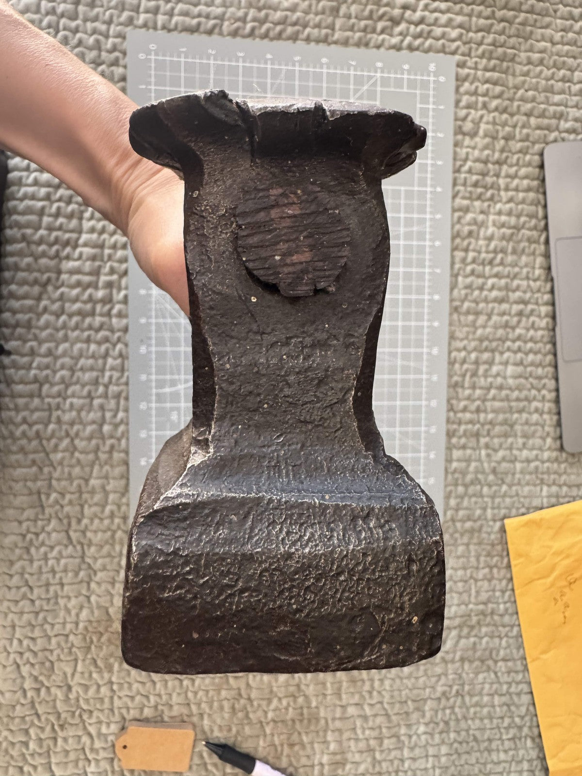 Vintage Blacksmith Swage Hammer – Forged Steel | Rare Blacksmithing Head