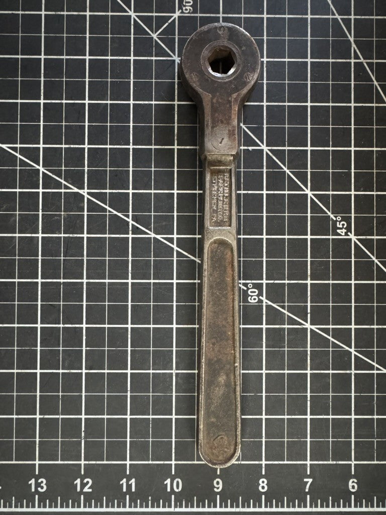 Bethlehem USA Spark Plug Ratchet Wrench – 1/2” – Antique Tractor Tool – Rare
