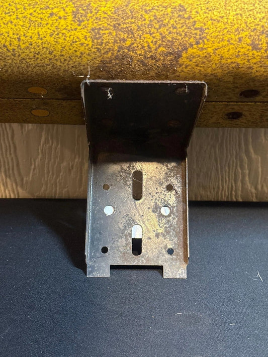 Vintage Canton Repository Metal Newspaper Box – Yellow – With Mounting Bracket