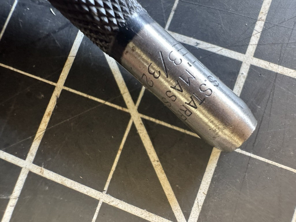 Starrett No. S565 8-Piece Drive Pin Punch Set 1/16”–5/16” in Original Pouch