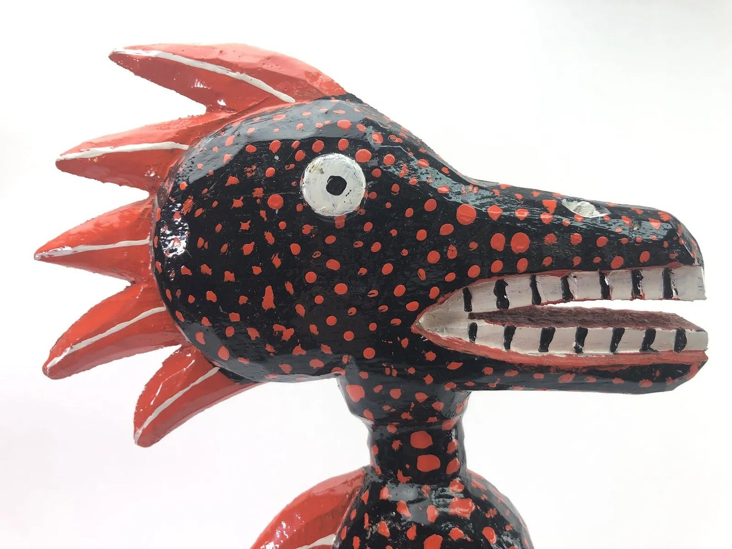 Freddy Acuna Costa Rican Folk Art Fertility Statue – Hand Carved Wood, 19”