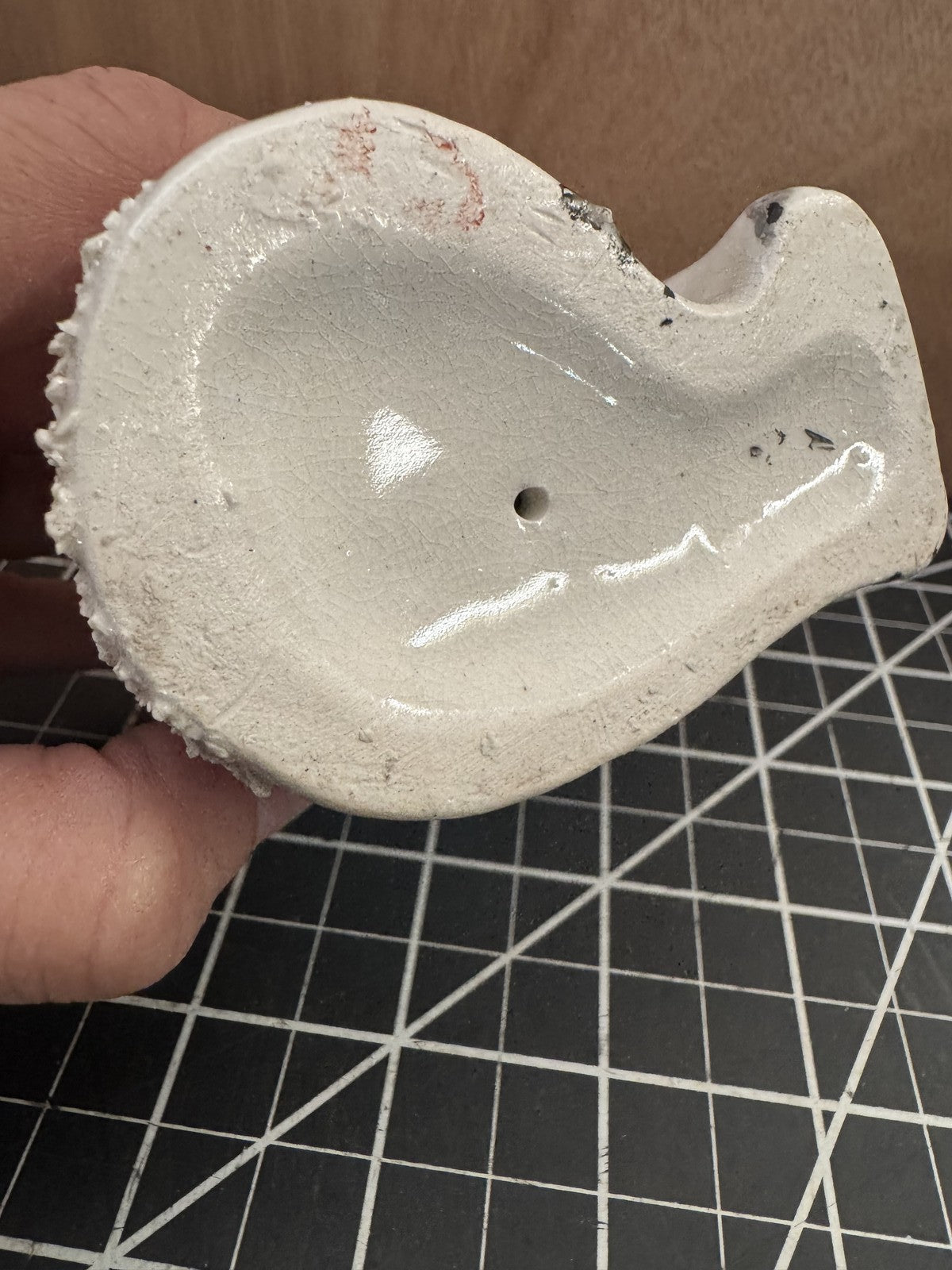 Antique Staffordshire Ware Kent Made England Poodle Dog Figurine – 6” Tall