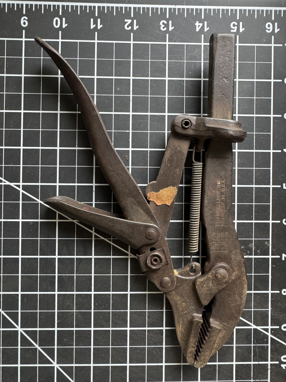 Vintage Channellock Grip-Lock 910-C Pliers – Made in USA