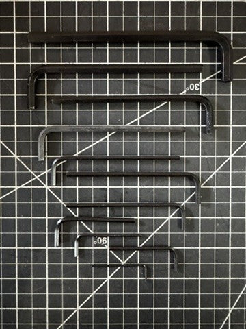 Craftsman 946683A Hex Key Set – original package w/ 11 Keys – USA