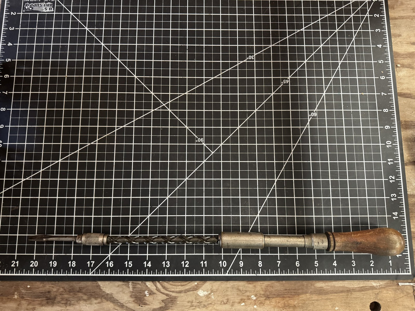 Antique North Brothers Yankee Ratchet Screwdriver – 1897 Patent Date