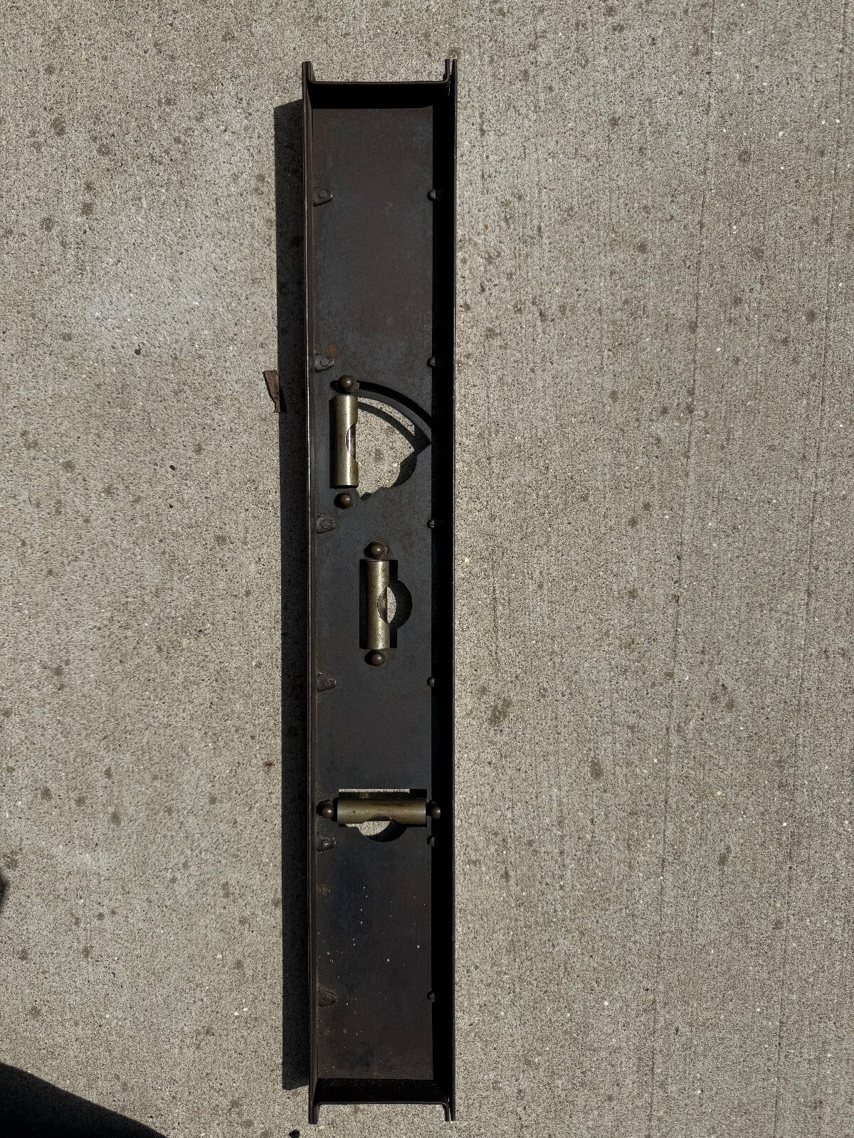 Acme Level Co. Level 20" Long Steel Vintage Made In Toledo, OH USA RARE