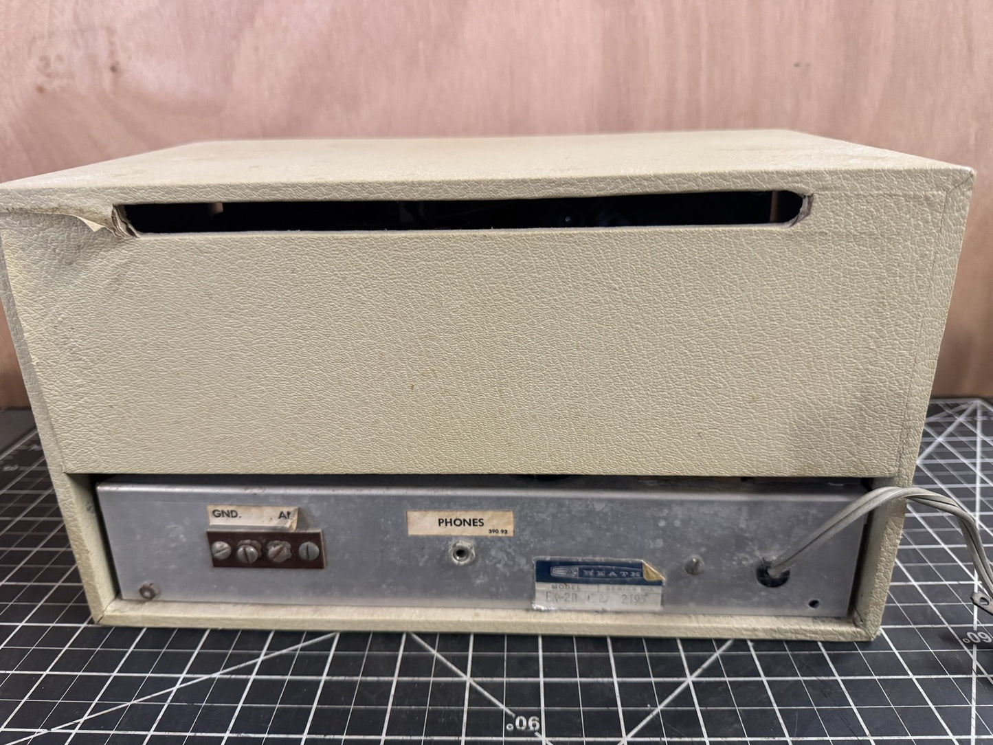 RARE Heathkit EK-2 Broadcast & Shortwave Radio Receiver – Vintage Tube Kit