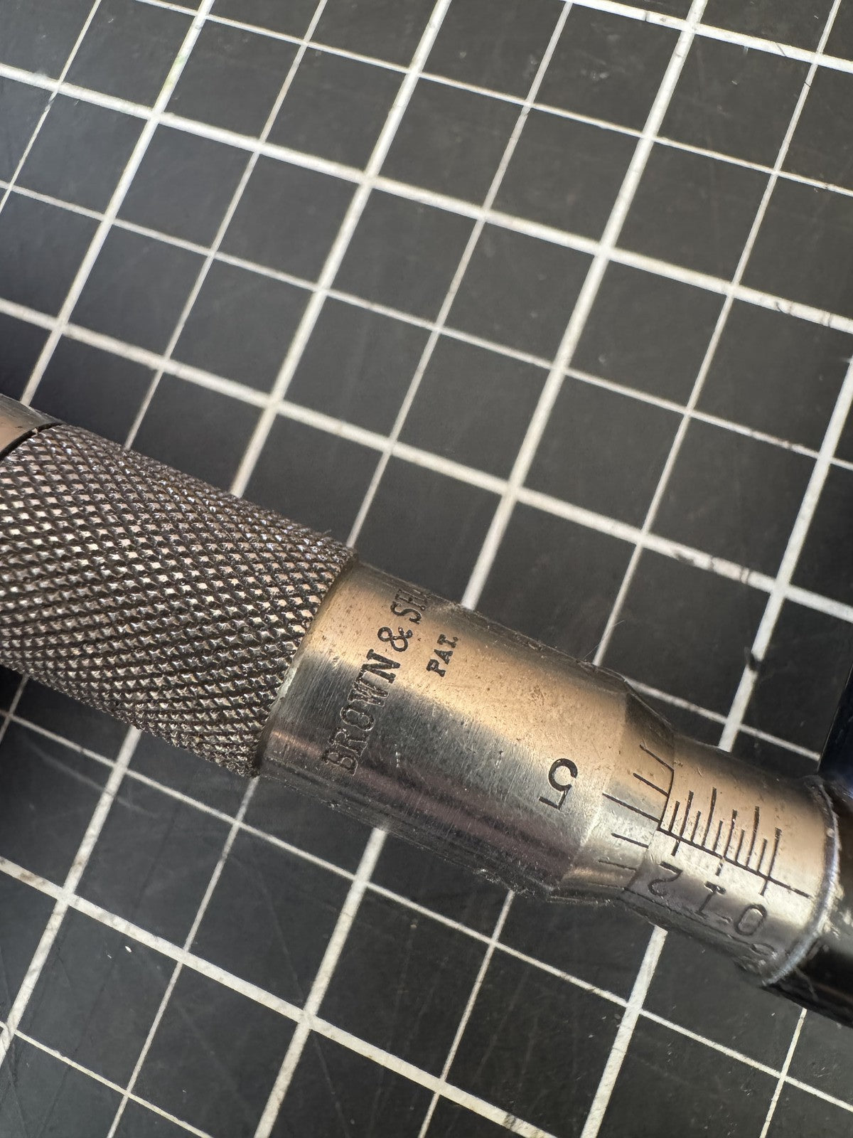 Lot of 3 Vintage Brown & Sharpe Micrometers – Machinist Tools