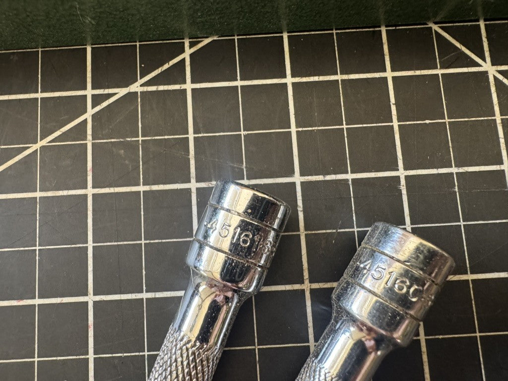 SK Tools USA Chrome 18pc 3/8” Drive Socket Set – Deep, Mid – Original Case