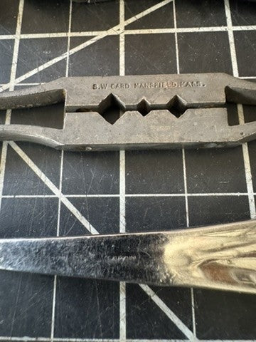 6pc Lot Antique Watchmaker Tools – S.W. Card Mansfield, Mass, Japan, Germany