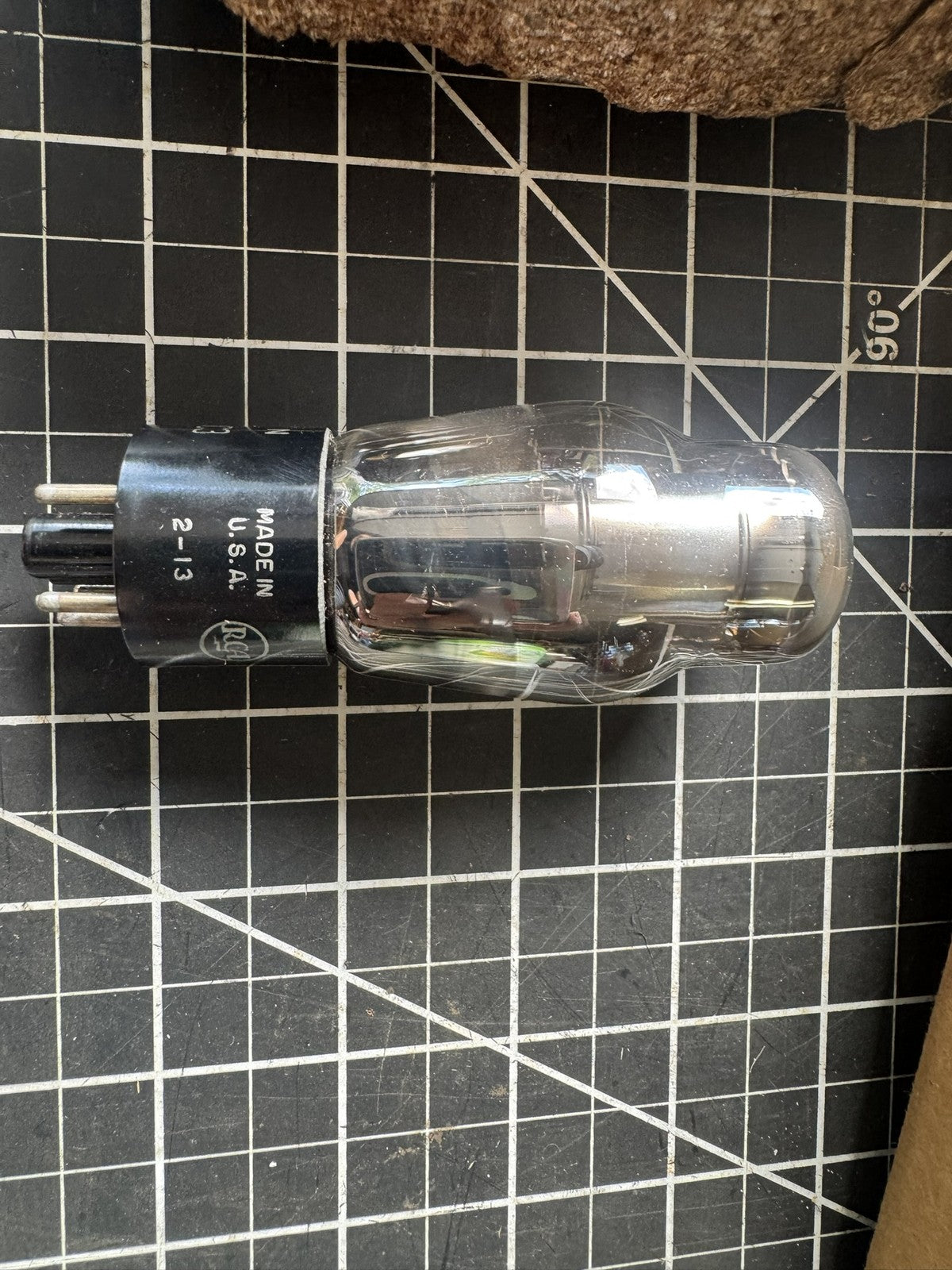 Matched Pair JAN 0C3 Radio Tubes – RCA & Sylvania –USA – 1952