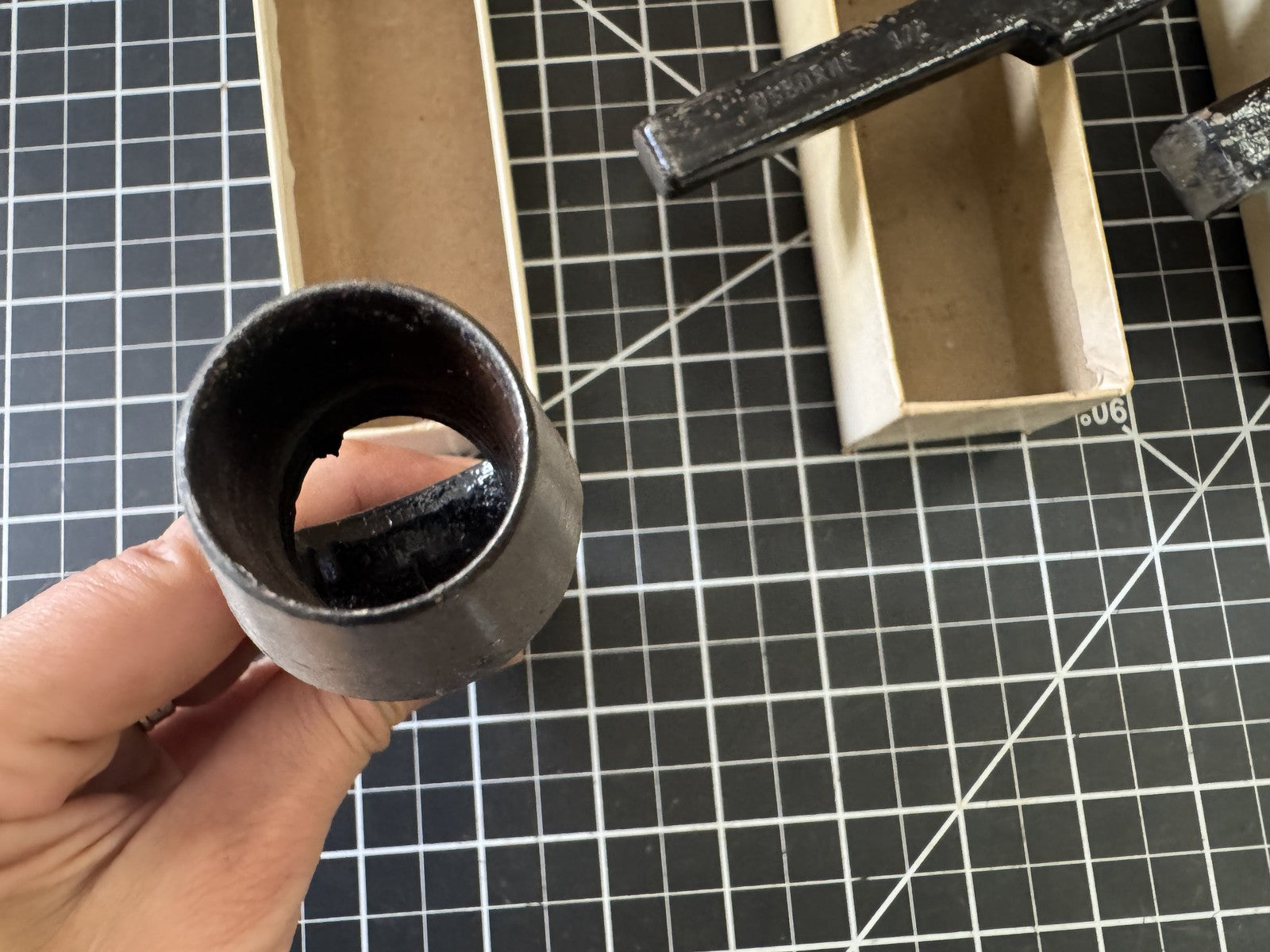 Lot of 3 Osborne No. 149 Arch Punches – 1/2", 7/8", 1" – Vintage w/ Boxes