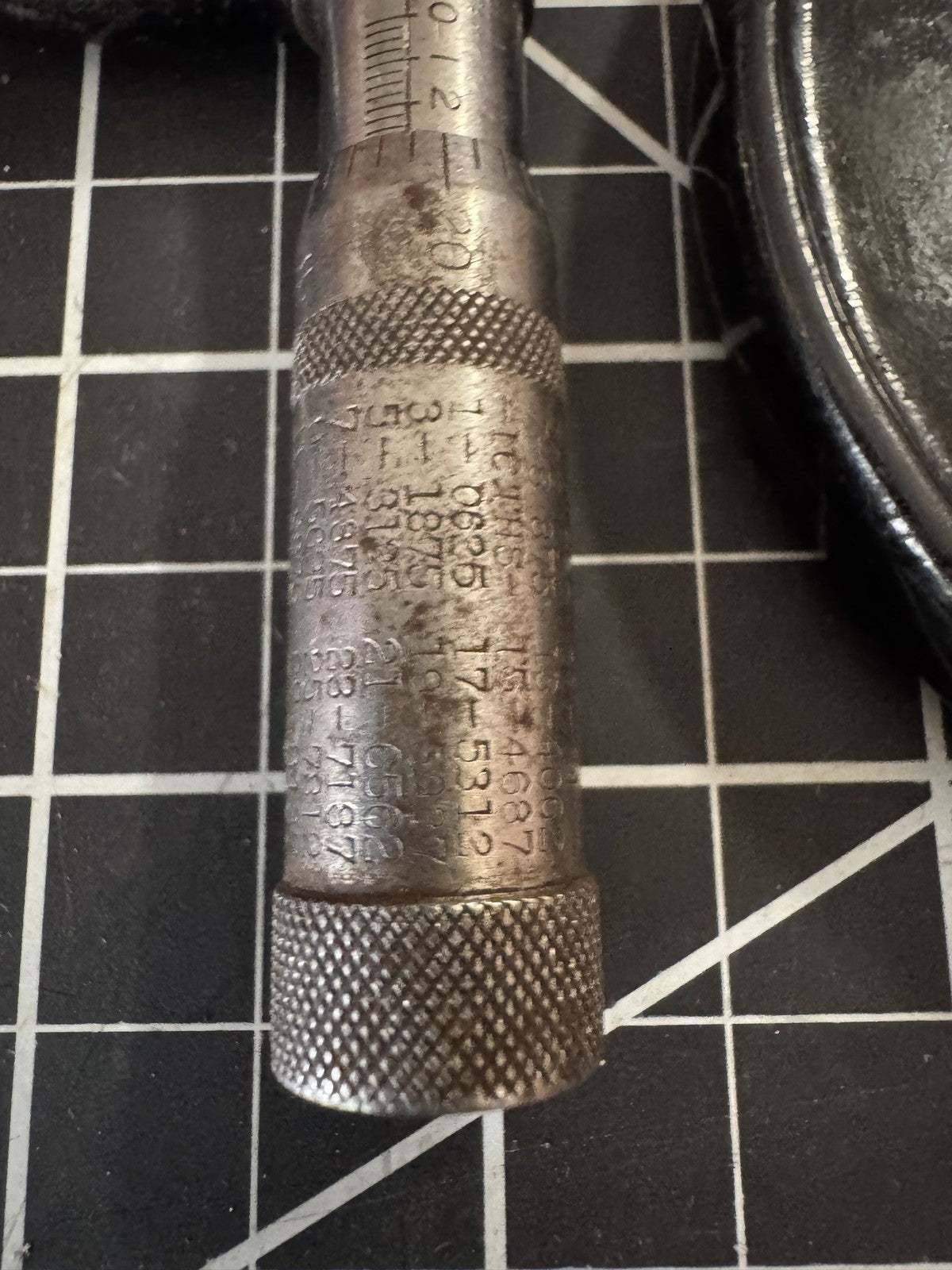 Lot of 2 Vintage Micrometers – JT Slocomb + Unmarked Large Machinist Tool