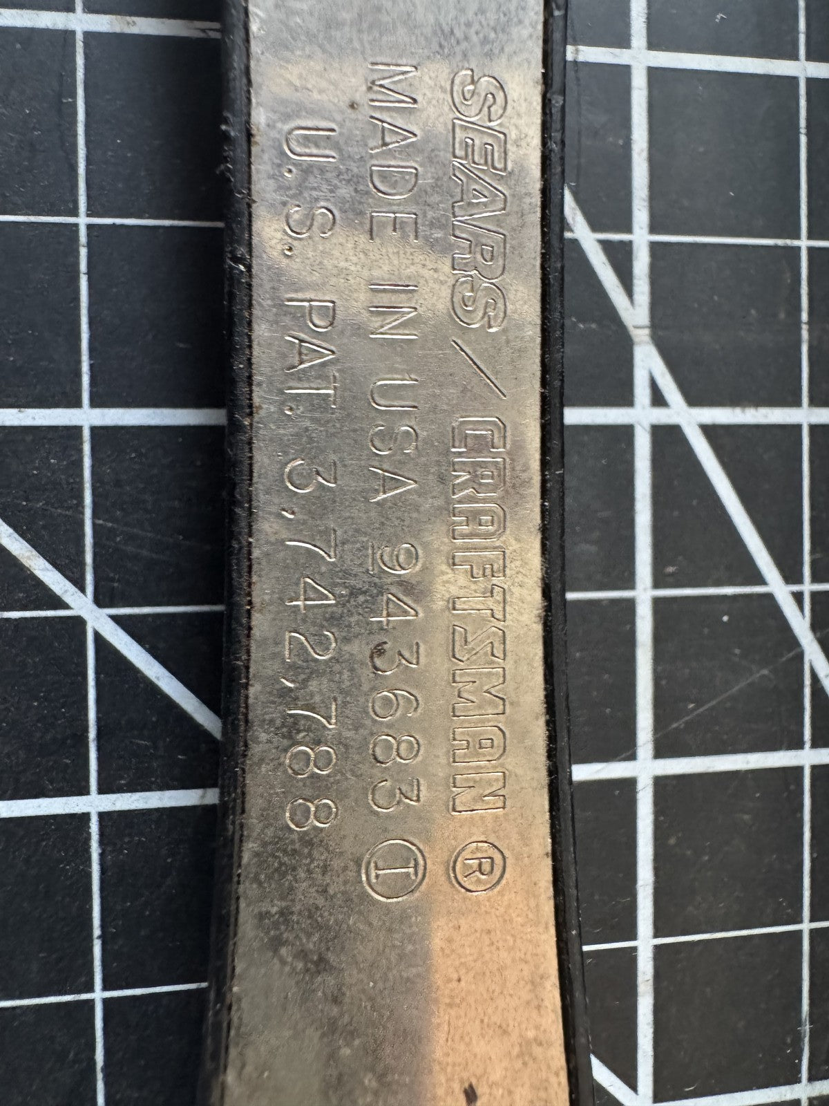 Vintage Craftsman Flat Ratchet Wrench Set – Nos. 43683 & 943683 – 1/2" & 9/16"