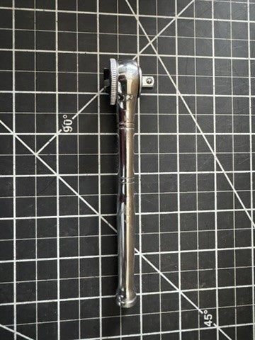 Vintage Craftsman 1/4” Drive Thumb Wheel Tri-Wing Ratchet 943795 – USA