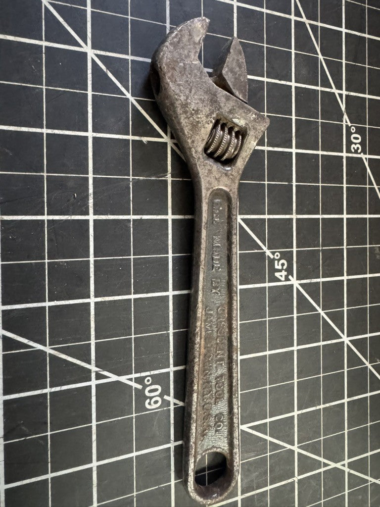 Vintage Crescent Tool Co. 6” Adjustable Wrench – Early Jamestown, NY