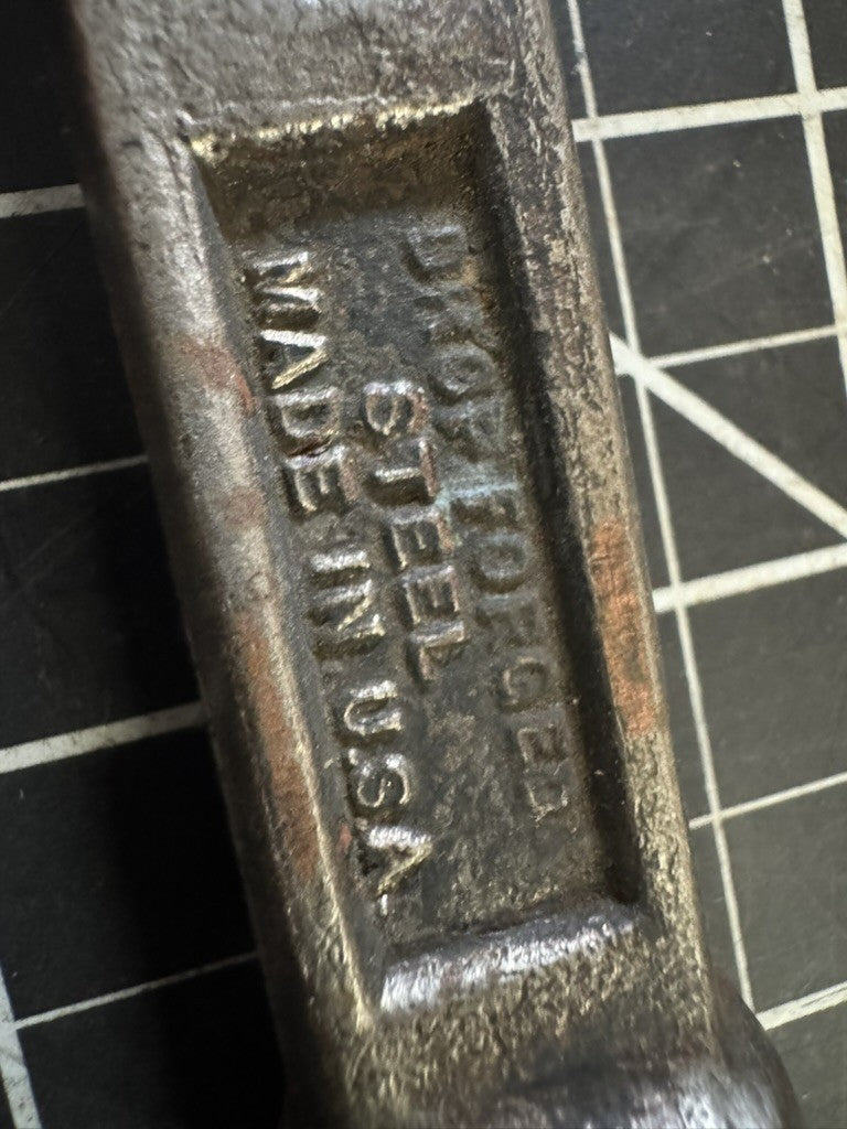 Bethlehem USA Spark Plug Ratchet Wrench – 1/2” – Antique Tractor Tool – Rare