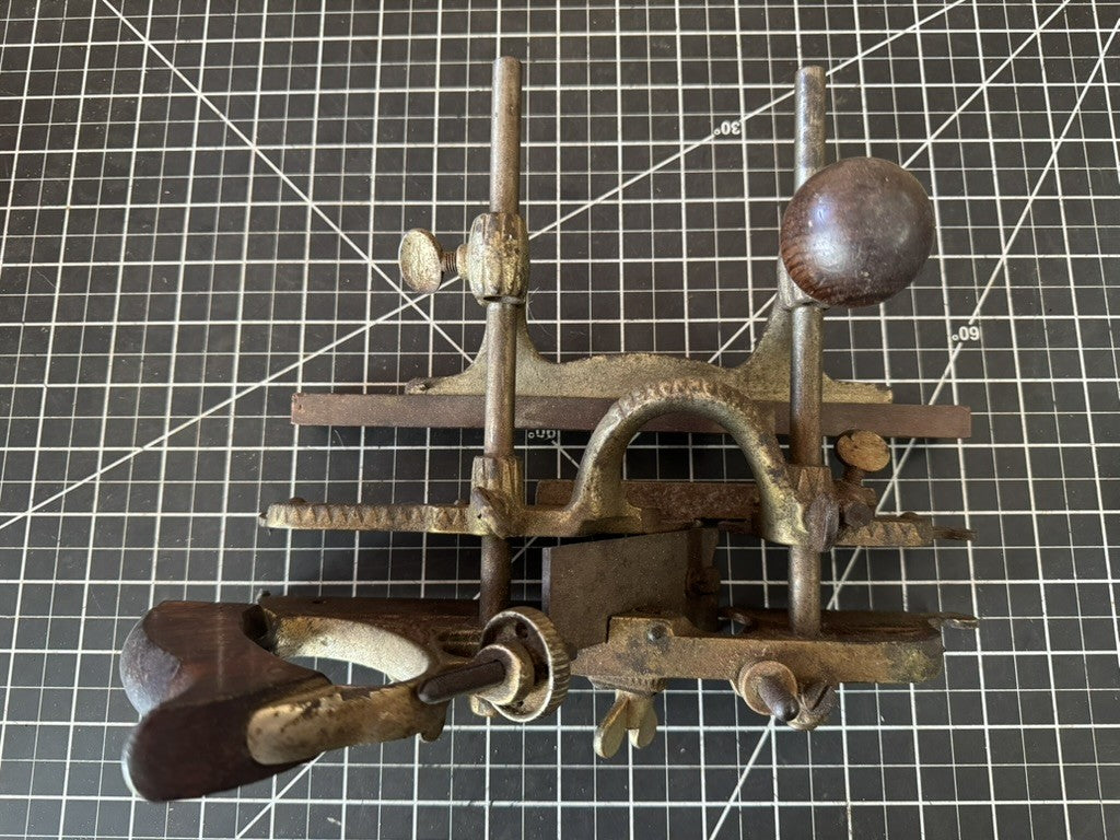 Antique Stanley No. 45 Combination Plane – Stanley Rule & Level Co. – Pat. 1884