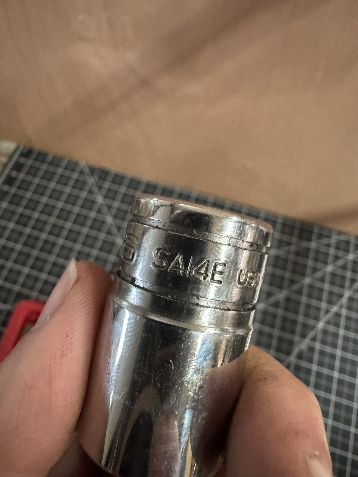 Snap-on 7pc Standard Hex Bit Socket Driver Set SA24E–SA10E USA