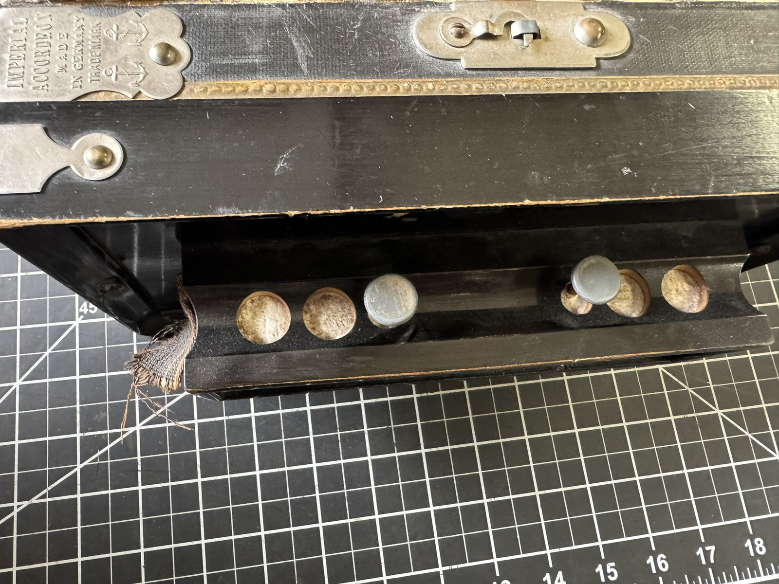 Antique Imperial Accordion – Vox Humana – Pat. 1890 – Germany