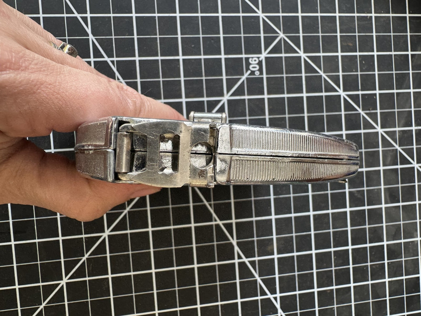 Vintage Evans 50 Ft Steel Tape Measure No. 505 – White Coated, Made in USA