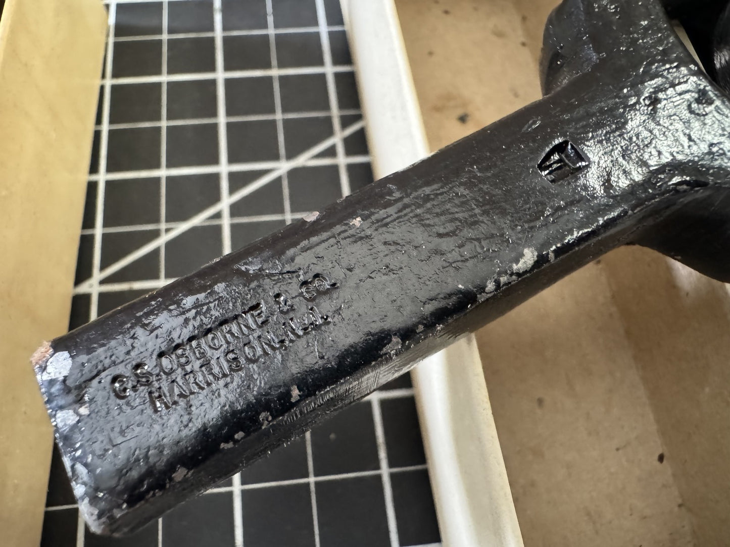 Lot of 3 Osborne No. 149 Arch Punches – 1/2", 7/8", 1" – Vintage w/ Boxes