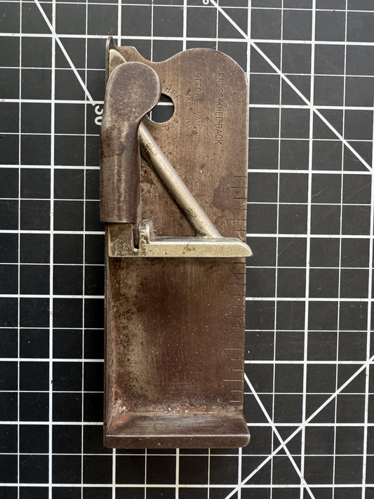 Vintage H.B. Rouse & Co Improved Standard Job Stick – Chicago, RARE