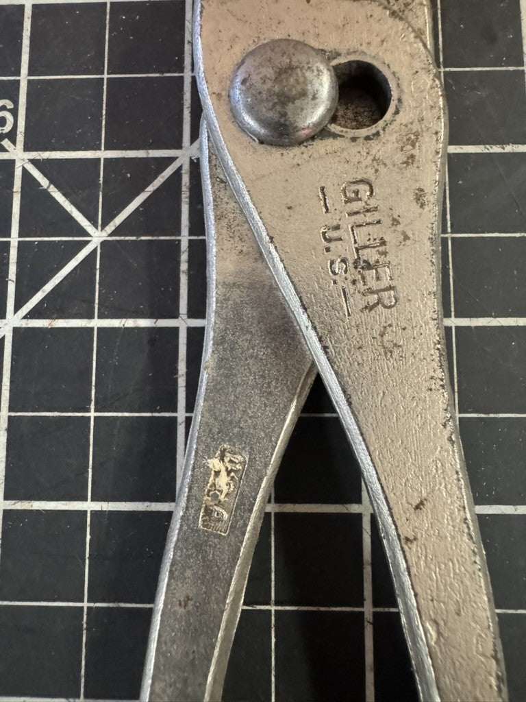 Vintage Giller 8” Slip Joint Pliers – Made in USA