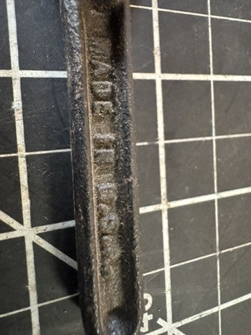 Vintage Greenfield Mass. O.K. Die Holder Wrench – Pat. No. 1992520 – Machinist