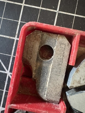 Vintage Craftsman Bench & Radial Saw Molding Set Shaper Head w/ Cutters