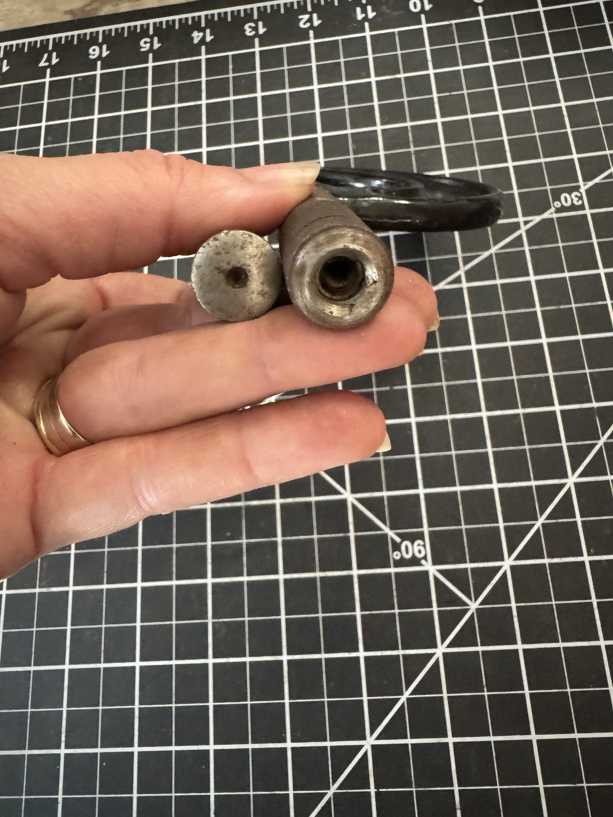 Lot of 2 Vintage Micrometers – JT Slocomb + Unmarked Large Machinist Tool