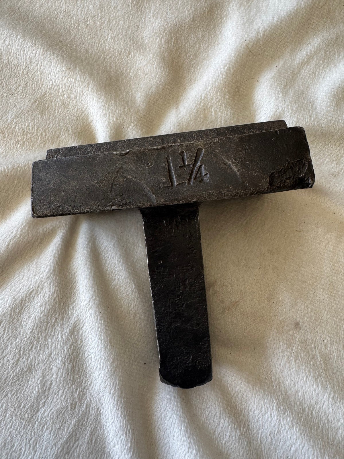 Vintage Anchor Anvil Hardie 1 1/4 - Blacksmith Tool