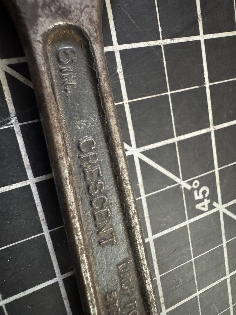 Vintage Crescent Tool Co. 6” Adjustable Wrench – Early Jamestown, NY