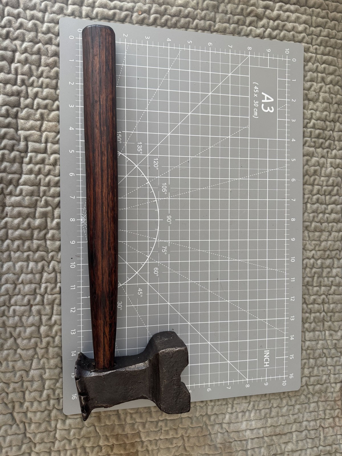 Vintage Blacksmith Swage Hammer – Forged Steel | Rare Blacksmithing Head