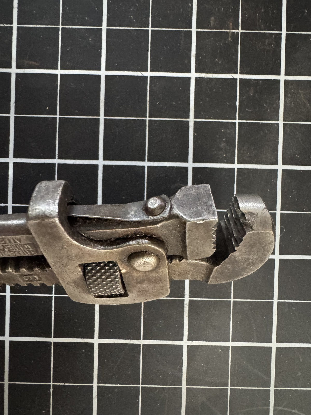 Antique Bonney Vise & Tool 6" Stillson Pipe Wrench – Wood Handle | Made in USA