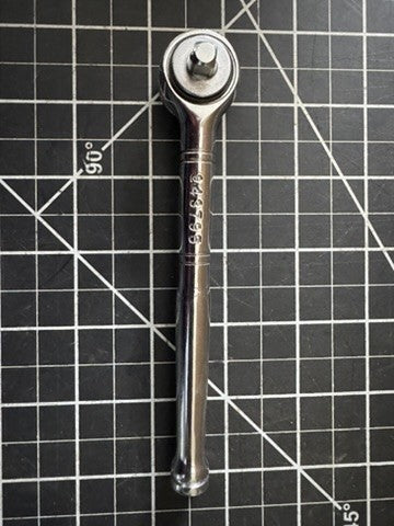 Vintage Craftsman 1/4” Drive Thumb Wheel Tri-Wing Ratchet 943795 – USA