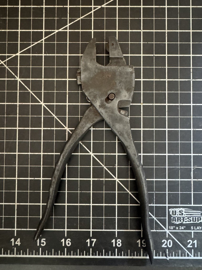 Vintage Eifel Geared Plierench Pliers Wrench 8-1/2” 42 Made – Chicago USA – 1916