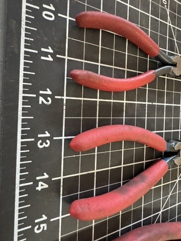 Lot of 4 Vintage Crescent Pliers – Duck Bill, Needle Nose, 2 Lineman Cutters