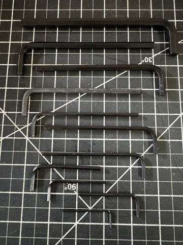 Craftsman 946683A Hex Key Set – original package w/ 11 Keys – USA