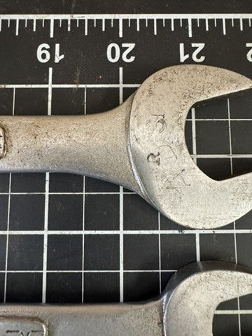 5-Pc Vintage Craftsman V-Series Double Open End Wrench Set – USA – 3/8” to 1”