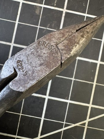 Lot of 2 Vintage Crescent Tools – 5" Mini Pliers & 7” End Nipper – USA