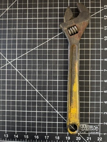 Vintage Diamond Tool No. A212 – 12” Adjustable Wrench – USA