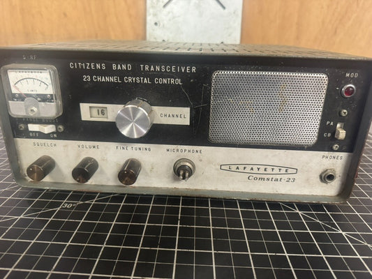 Lafayette Comstat-23 CB Transceiver – Untested – Amatuer Radio Equipement