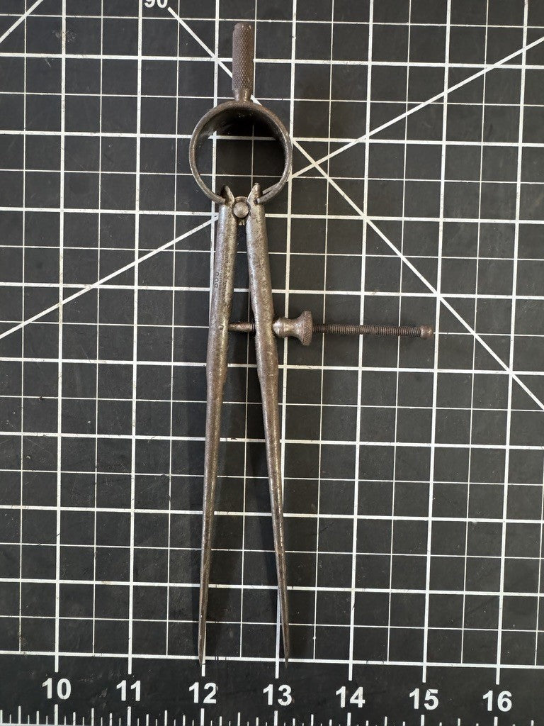 Vintage Brown & Sharpe 800 Series Compass / Divider – 8” Tall