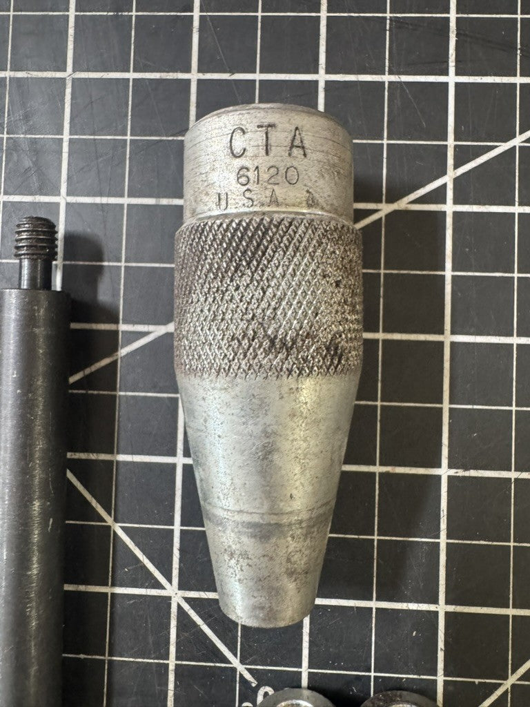 Vintage CTA Clutch Aligning Set (SAE & Metric) – 4 Dual Adaptors – Made in USA