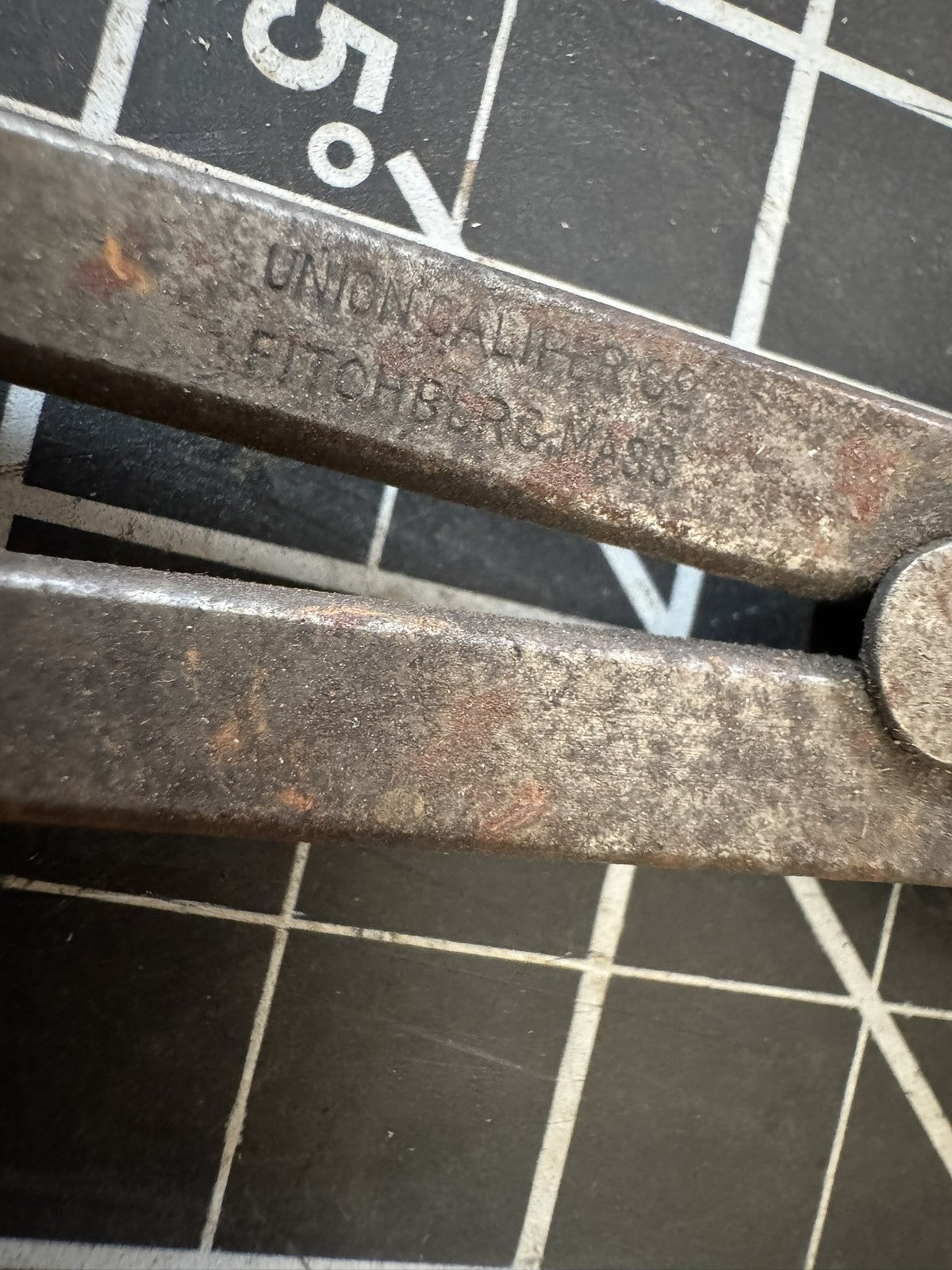 Lot of 3 Vintage Measuring Tools – 2 Union Tool (1 Caliper, 2 Dividers)