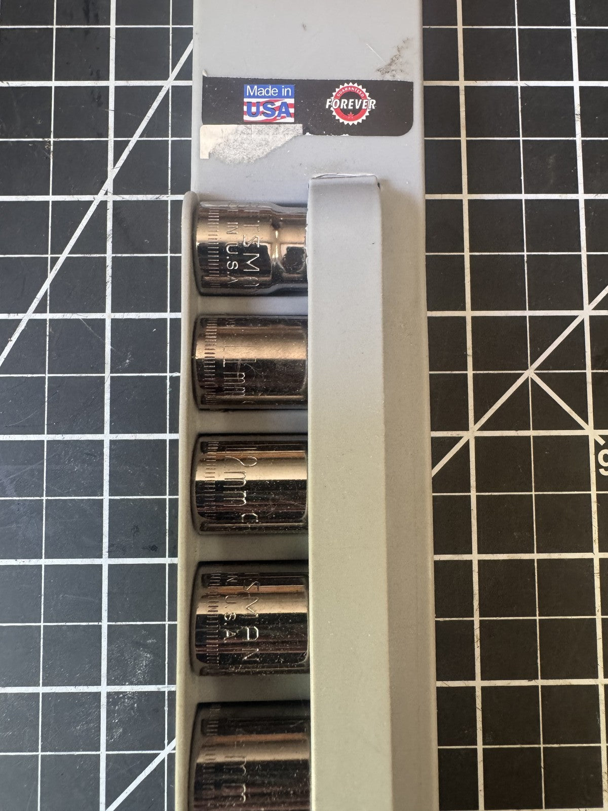 Craftsman 934442 9pc Metric 3/8" Drive 12pt Socket Set – 10-18mm – Made in USA